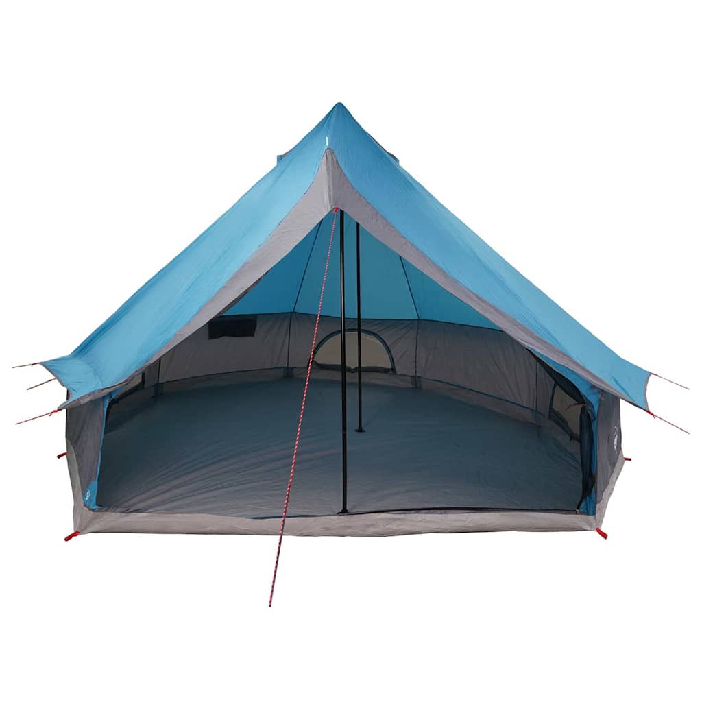 Tipi sátor tetővel tárolóval Kék 400 x 346 x 250 cm taft