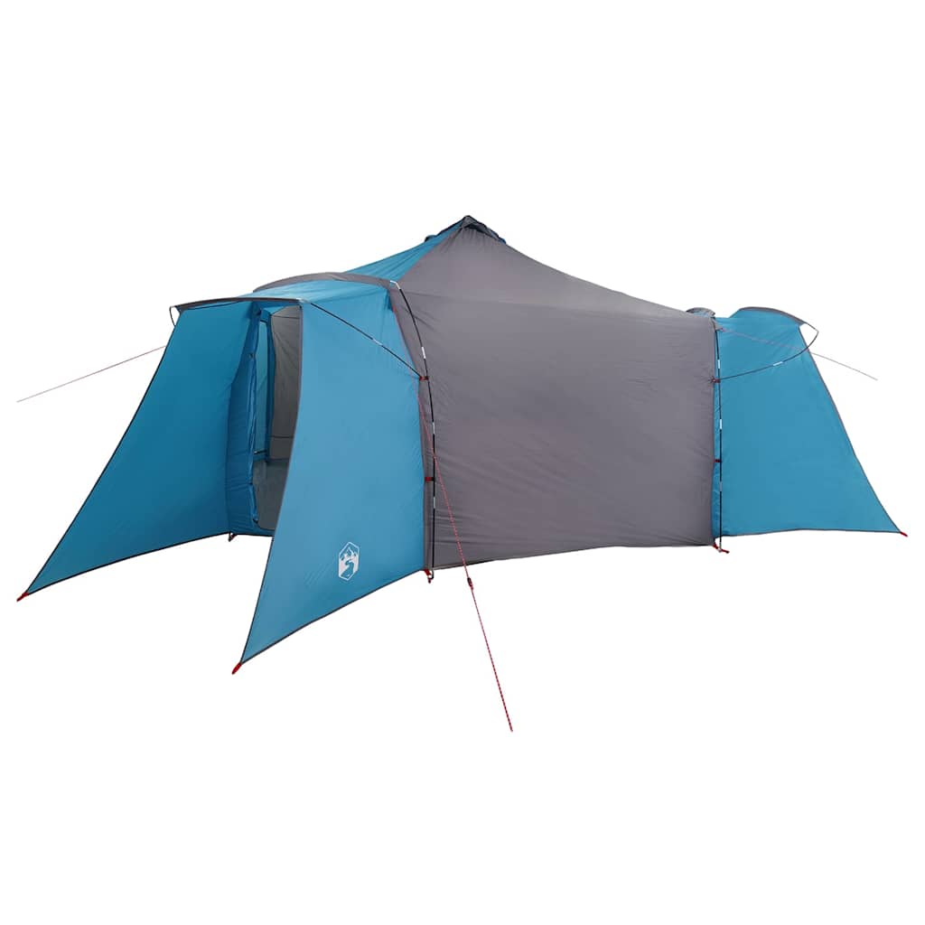 Tipi sátor tetővel tárolóval Kék 492 x 492 x 275 cm taft