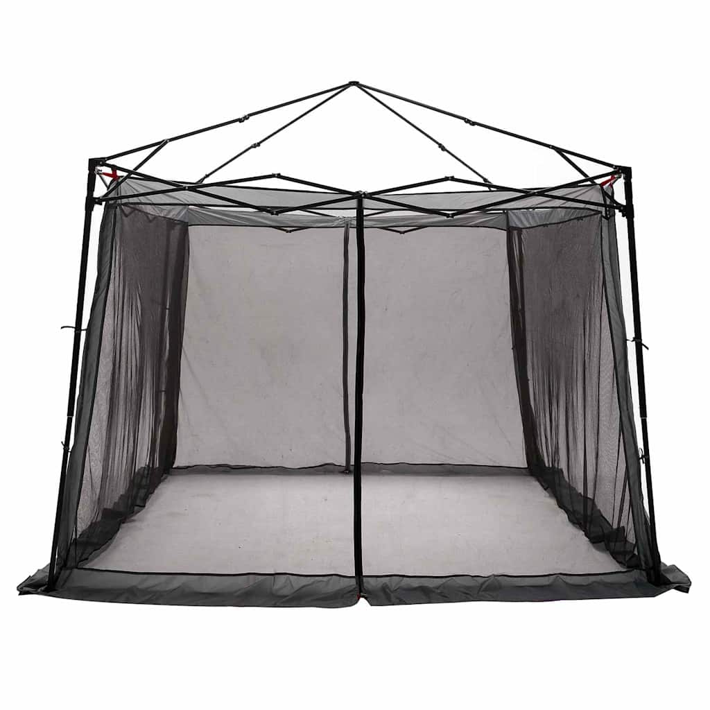 Belső sátor tetővel Szürke és narancs 303 x 303 x 196 cm taft