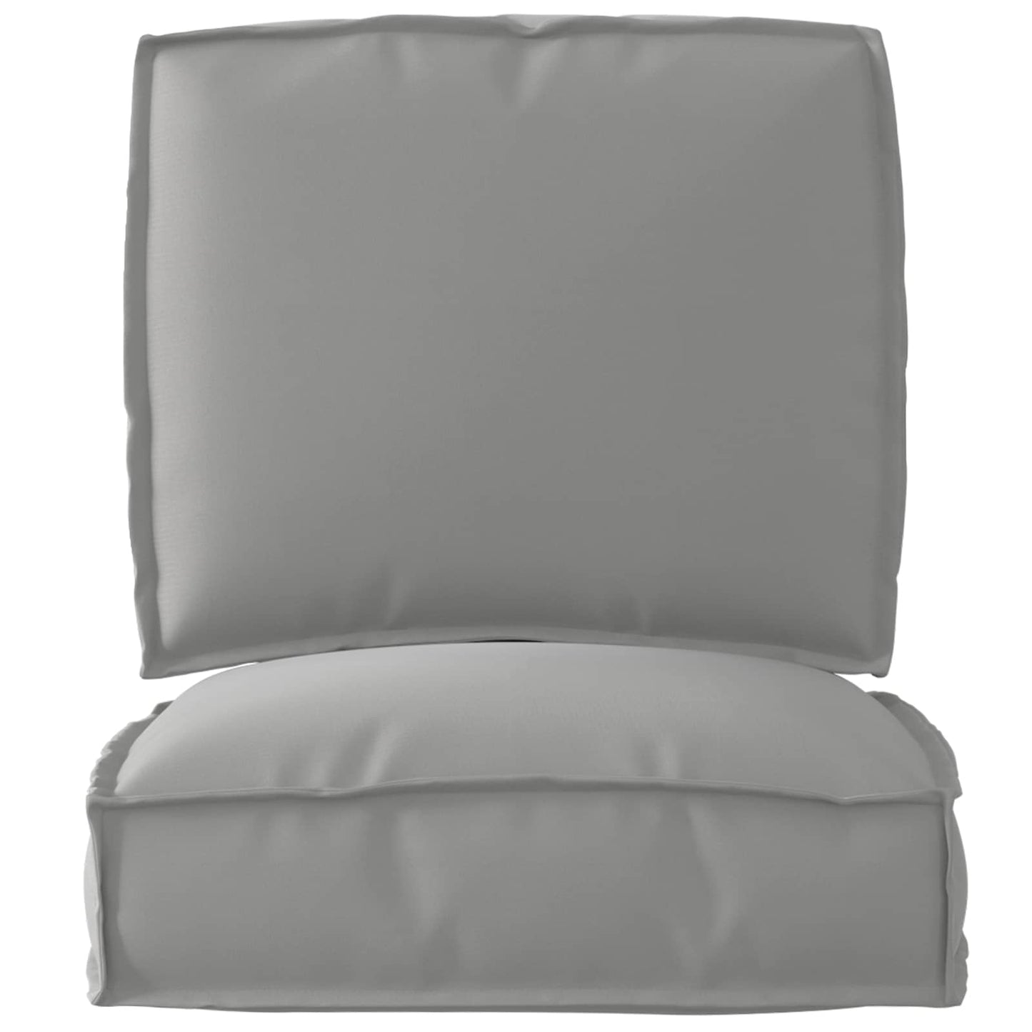 Raklap párna készlet 2 pcs Szürke 50 x 50 x 12 cm Oxford Szövet