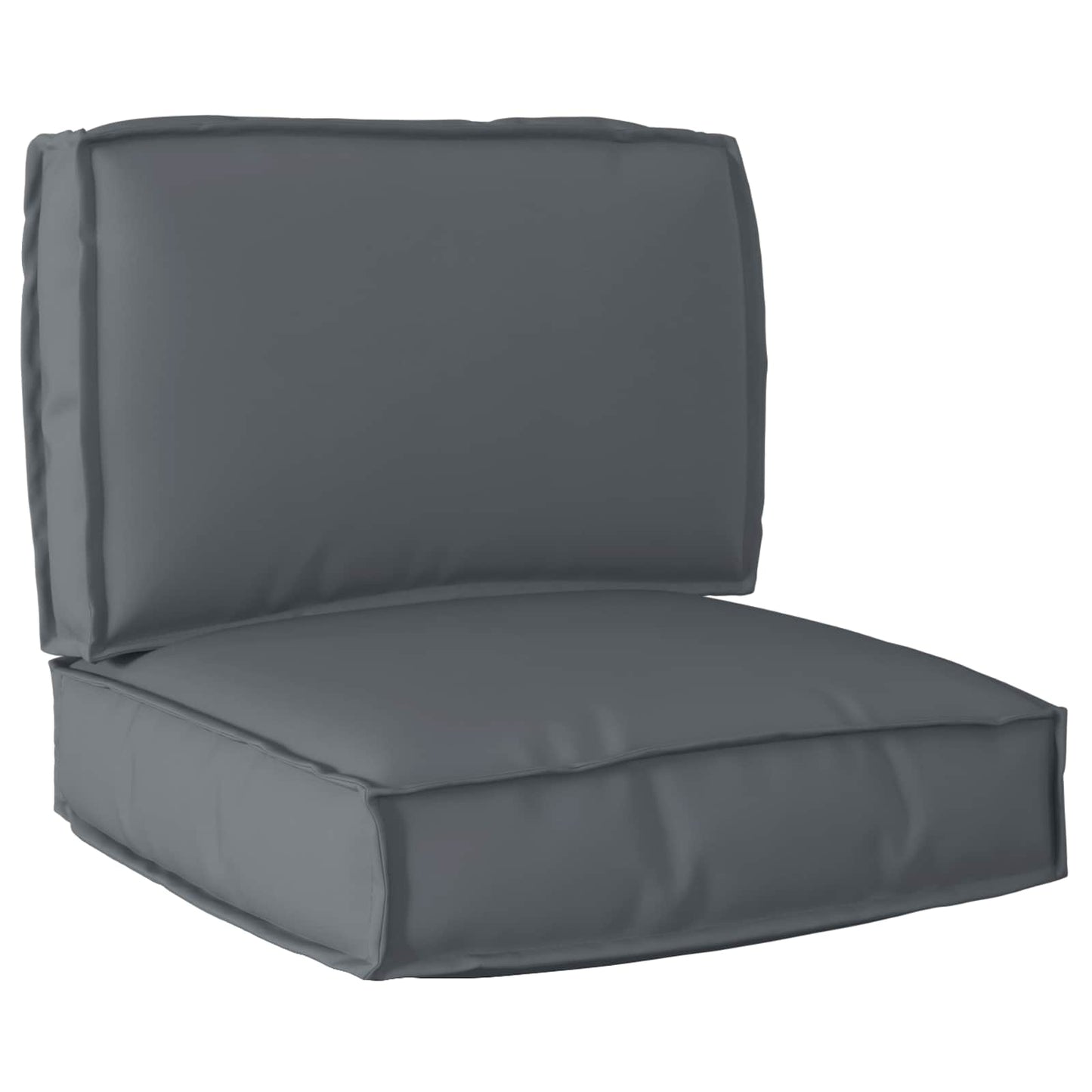 Raklap párna készlet 2 pcs Antracit Oxford Szövet