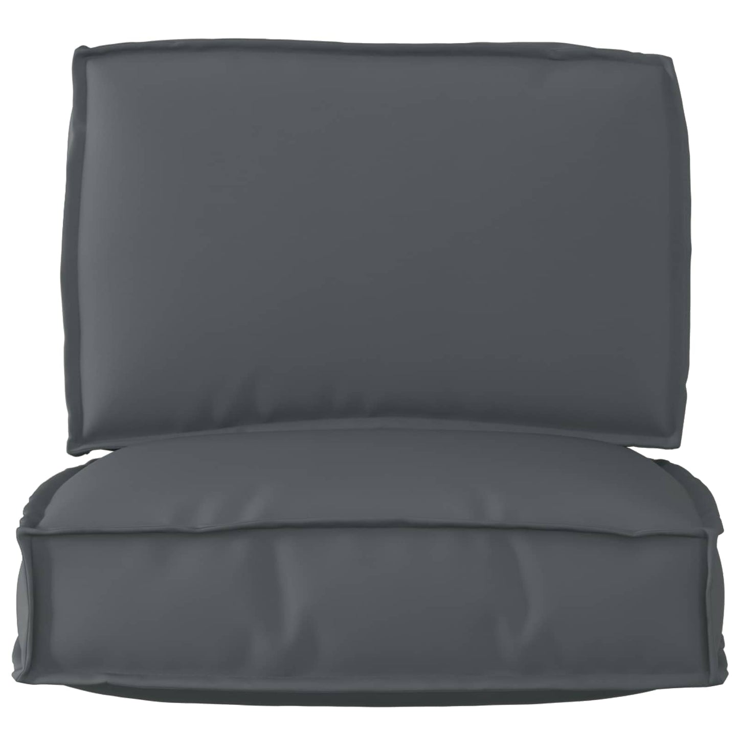 Raklap párna készlet 2 pcs Antracit Oxford Szövet