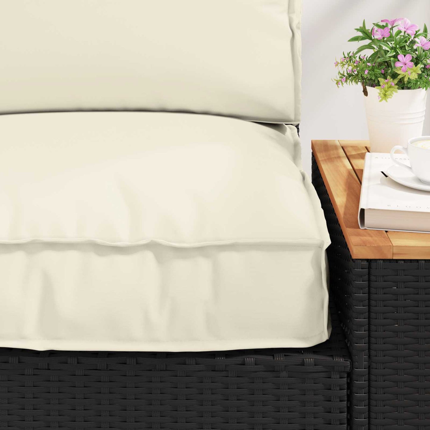 Raklap párna készlet 2 pcs Krém Oxford Szövet