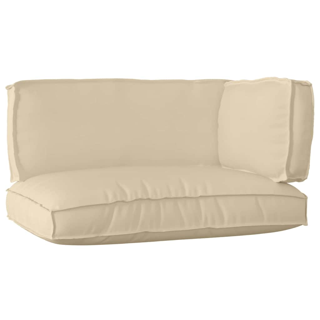 Raklap párna készlet 3 pcs Bézs Oxford Szövet