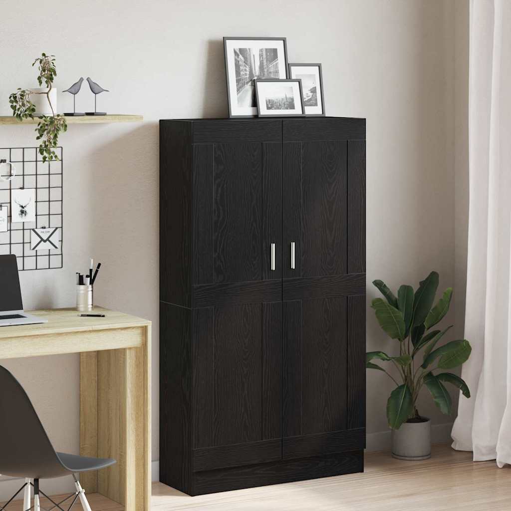 Könyvespolc 3 szintes 82,5 x 30,5 x 150 cm Szerelt Fa