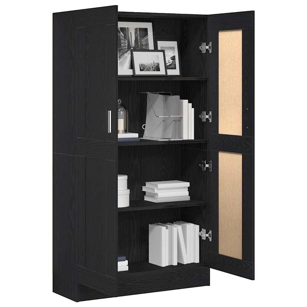 Könyvespolc 3 szintes 82,5 x 30,5 x 150 cm Szerelt Fa