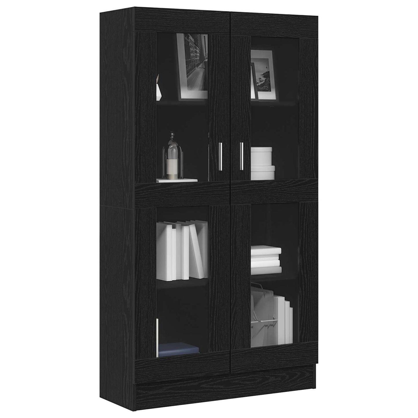 Könyvespolc 4 szintes 82,5 x 30,5 x 150 cm Szerelt Fa