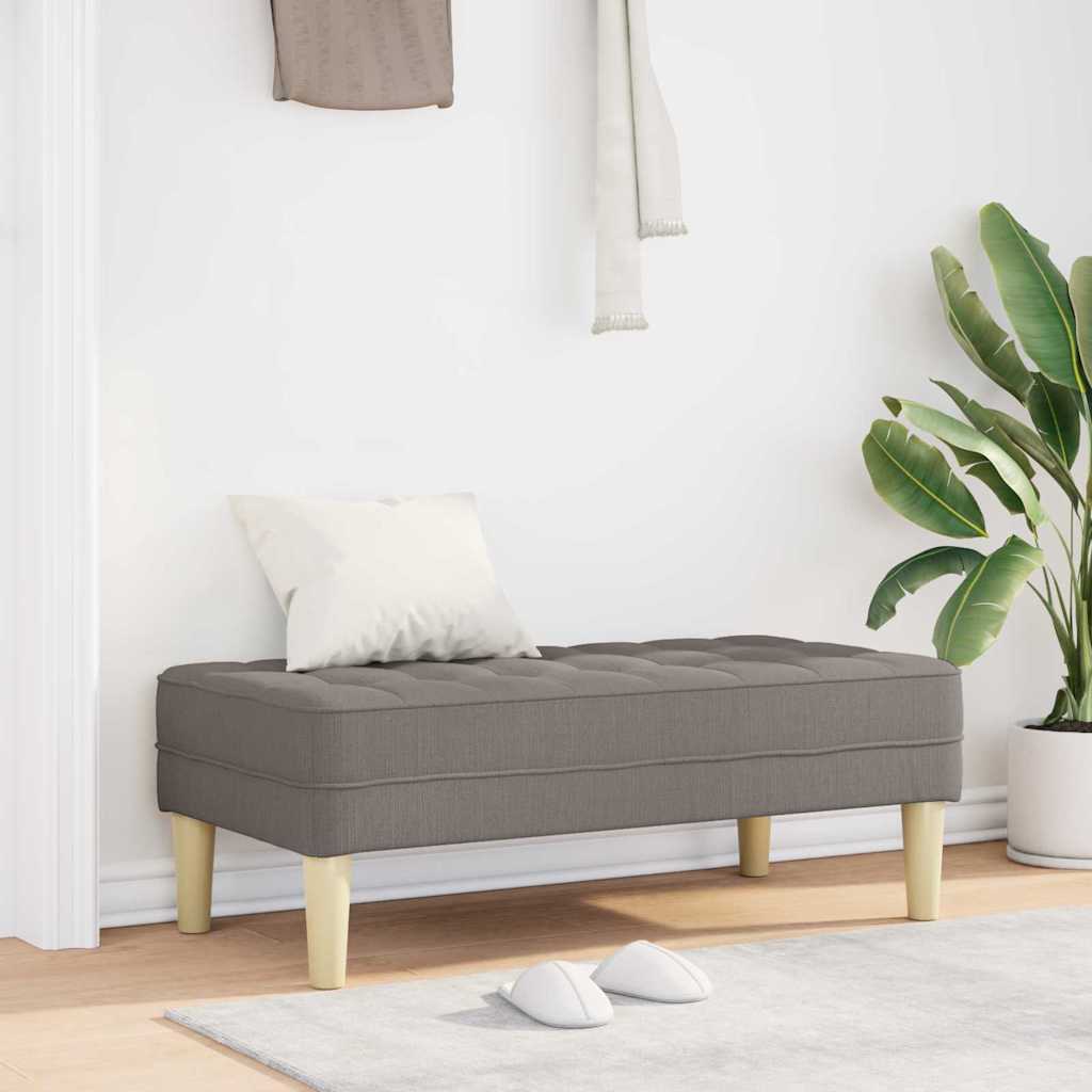 pad párnával Tópszínű 113 x 57 x 39 cm szövet