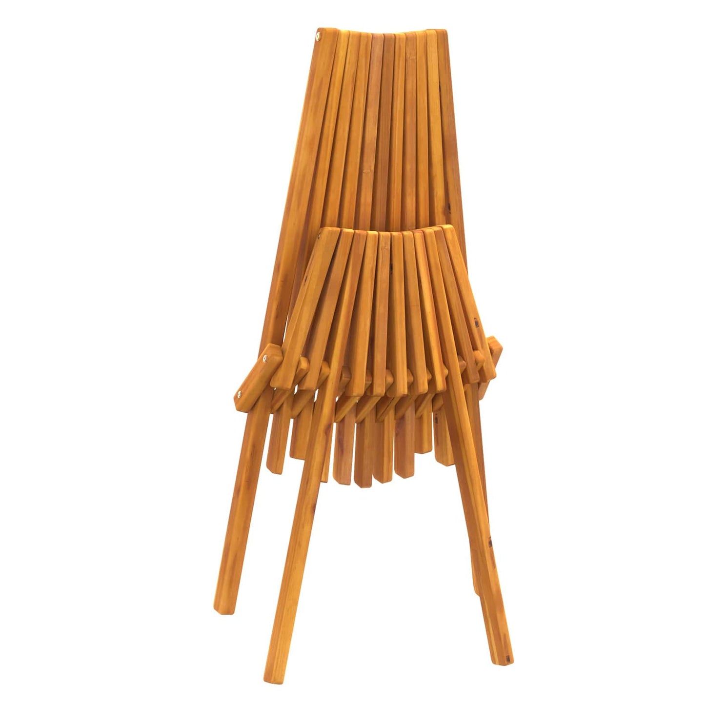 Szék 2 pcs Barna 69 x 56 x 84 cm Tömör Akácfa