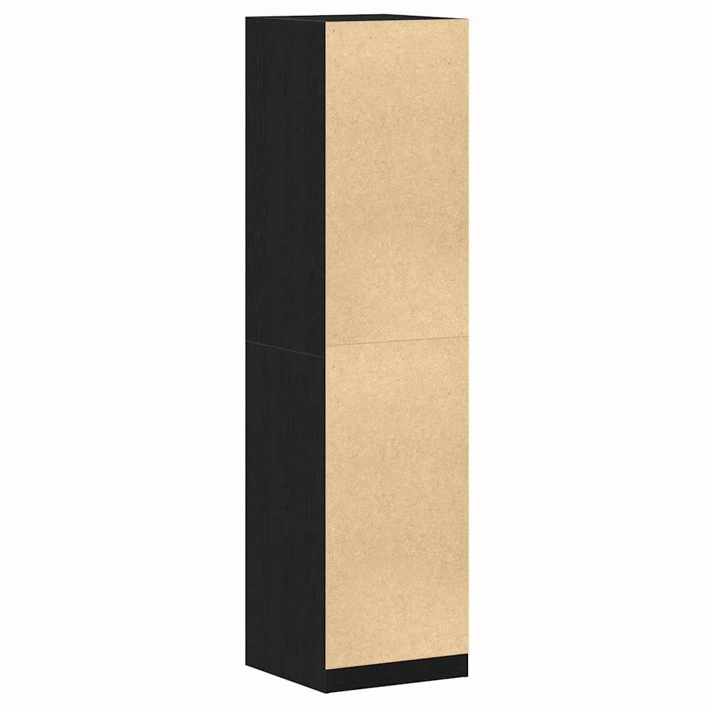 Ruhásszekrény Fekete tölgy 50 x 50 x 200 cm Szerelt Fa