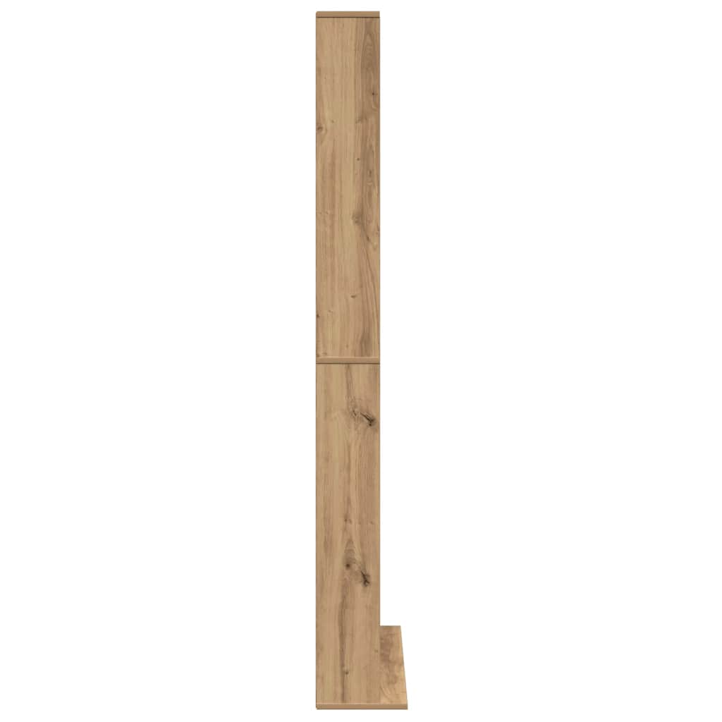CD szekrény Artisan tölgy 101 x 23 x 177,5 cm Szerelt Fa
