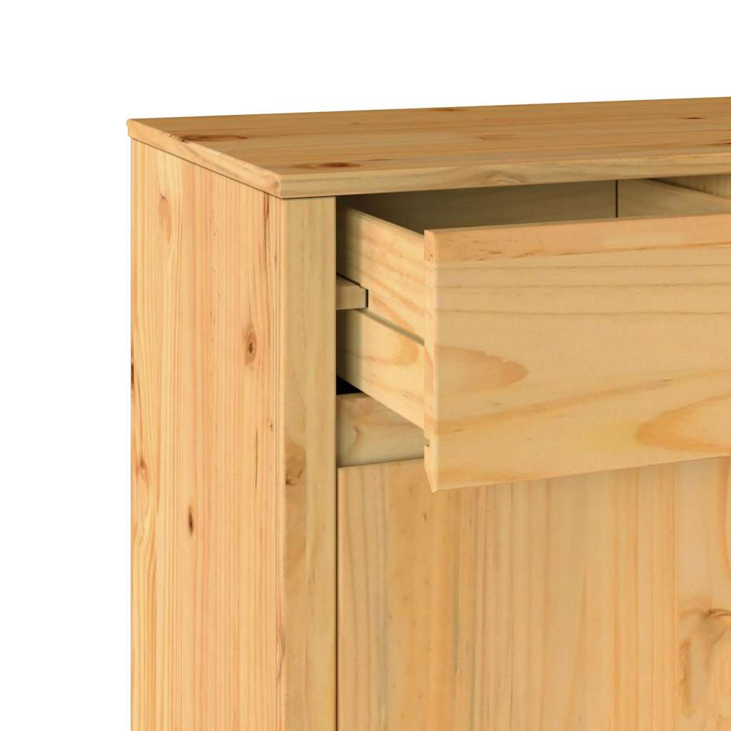 Széf Drammen Tölgy színű 79 x 43 x 75.5 cm Tömör fenyőfa