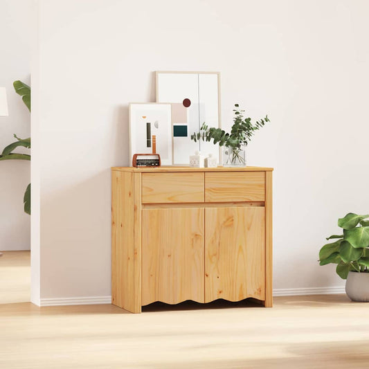 Széf Drammen Tölgy színű 79 x 43 x 75.5 cm Tömör fenyőfa