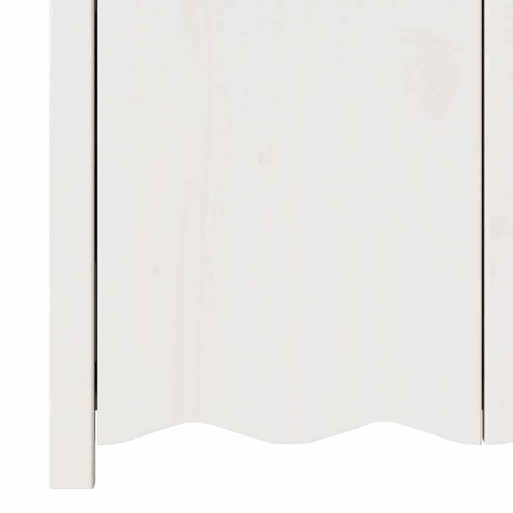 Széf fiókkal Drammen Fehér 79 x 43 x 75.5 cm Tömör fenyőfa
