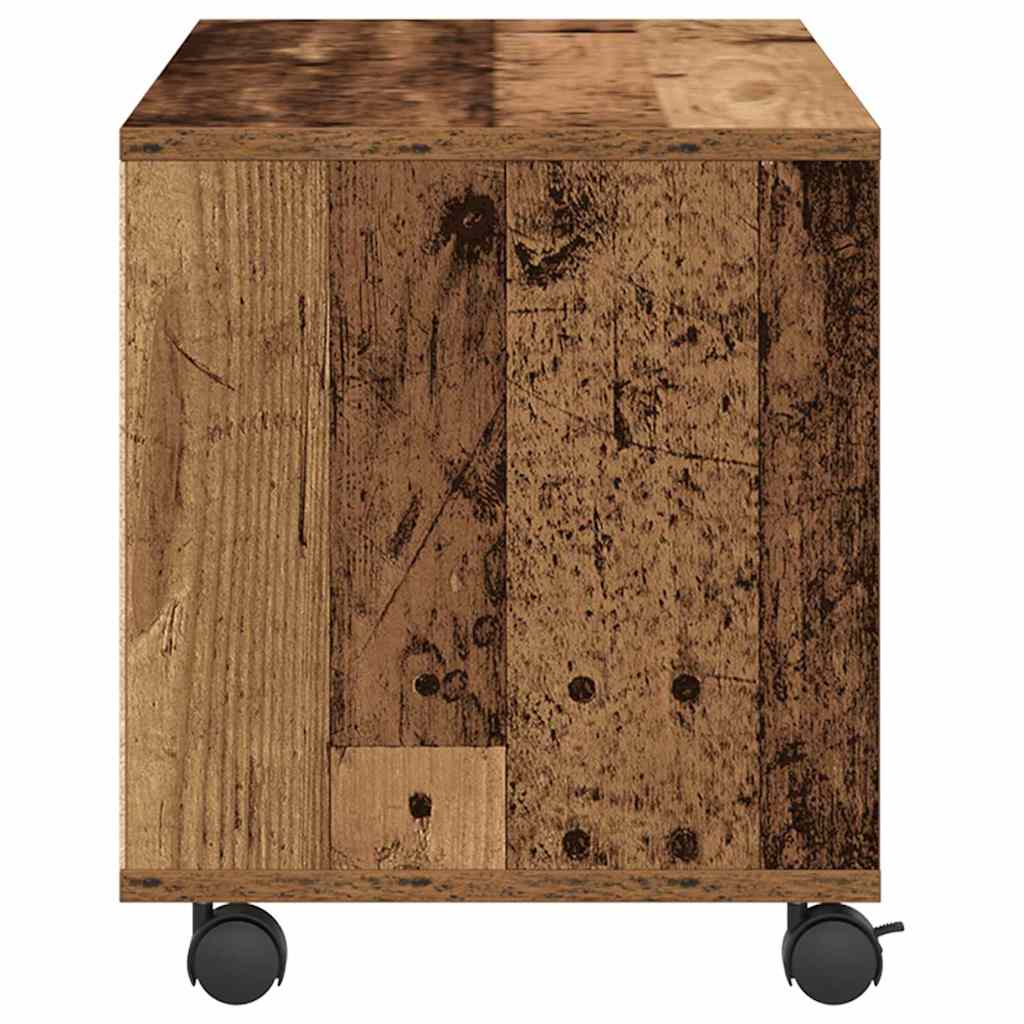 TV szekrény 90 x 35 x 40.5 cm Barna Szerelt fa