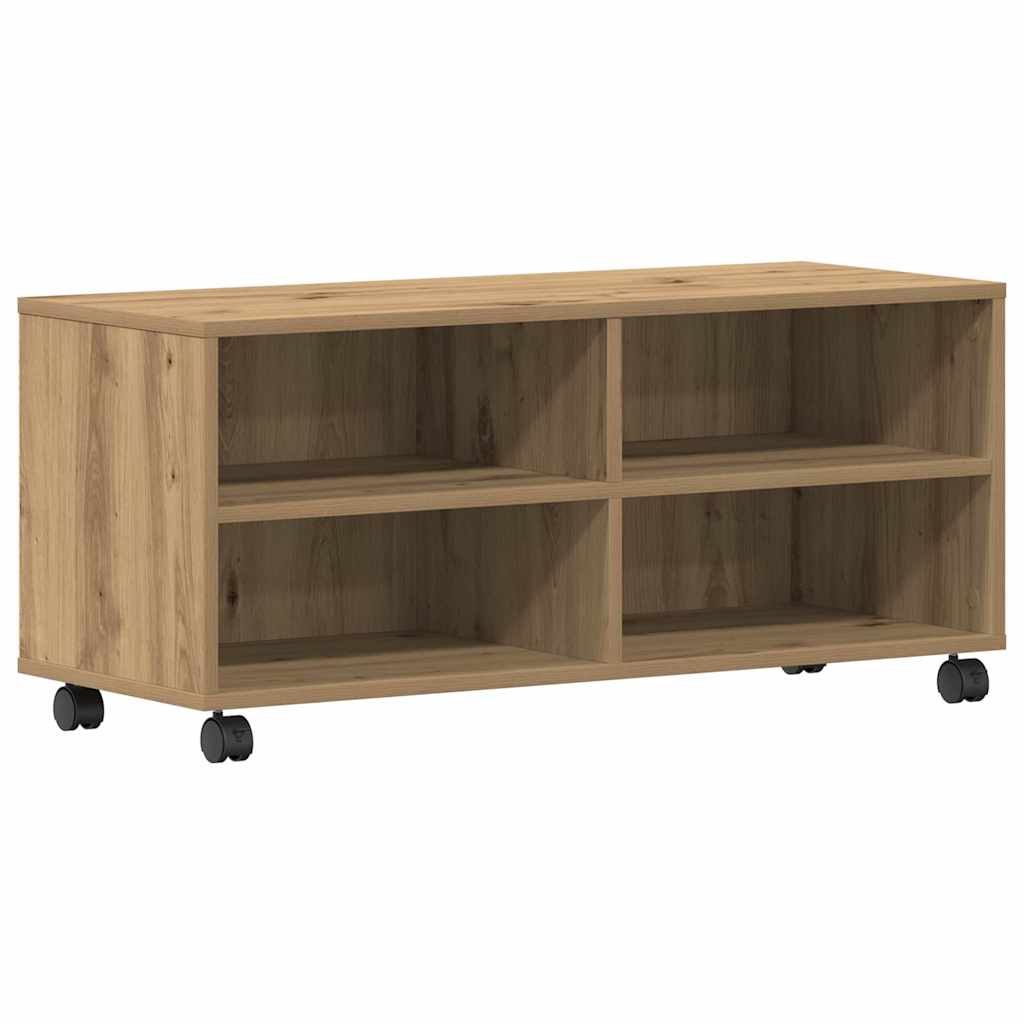 TV szekrény 90 x 35 x 40.5 cm Barna Szerelt fa
