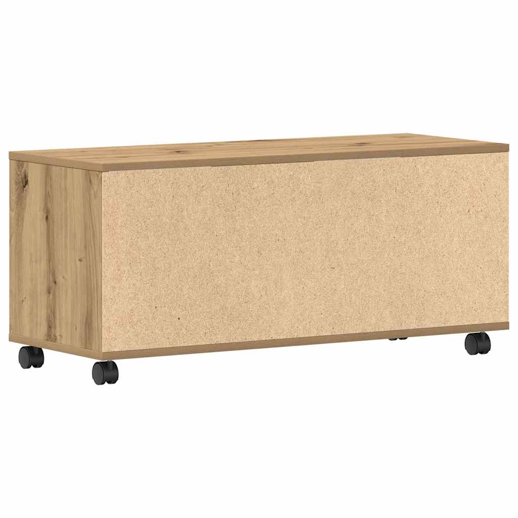 TV szekrény 90 x 35 x 40.5 cm Barna Szerelt fa