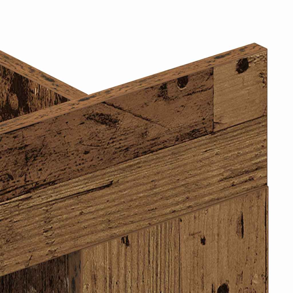 TV szekrény 152 x 22 x 113 cm Régi fa Szerelt fa
