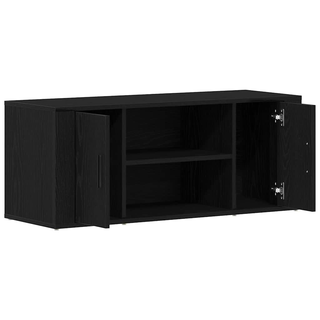 TV szekrény 100 x 35 x 40 cm Musta tammi Szerelt fa
