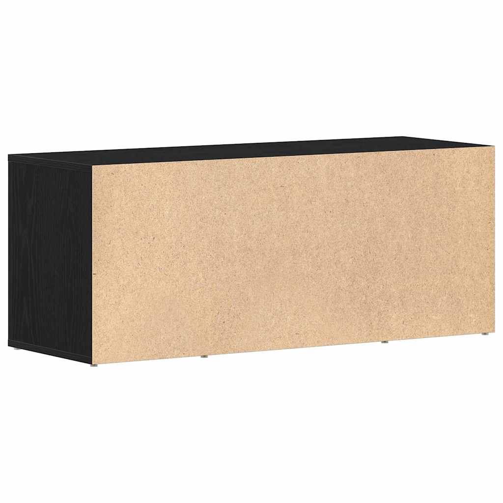 TV szekrény 100 x 35 x 40 cm Musta tammi Szerelt fa