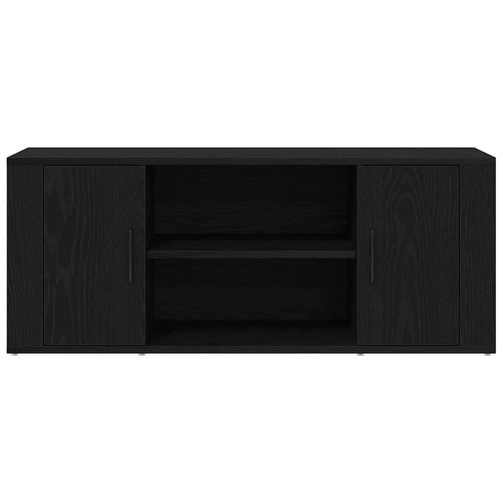 TV szekrény 100 x 35 x 40 cm Musta tammi Szerelt fa