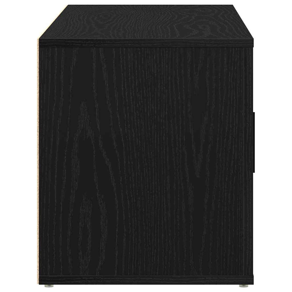TV szekrény 100 x 35 x 40 cm Musta tammi Szerelt fa