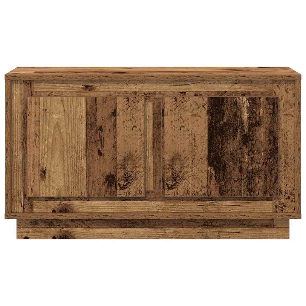 TV szekrény 80 x 35 x 45 cm Régi fa Szerelt fa