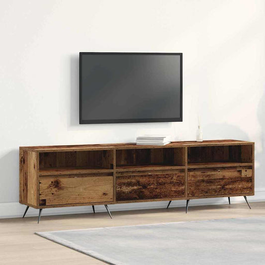 TV szekrény Régi fa 150 x 30 x 44,5 cm Faanyag