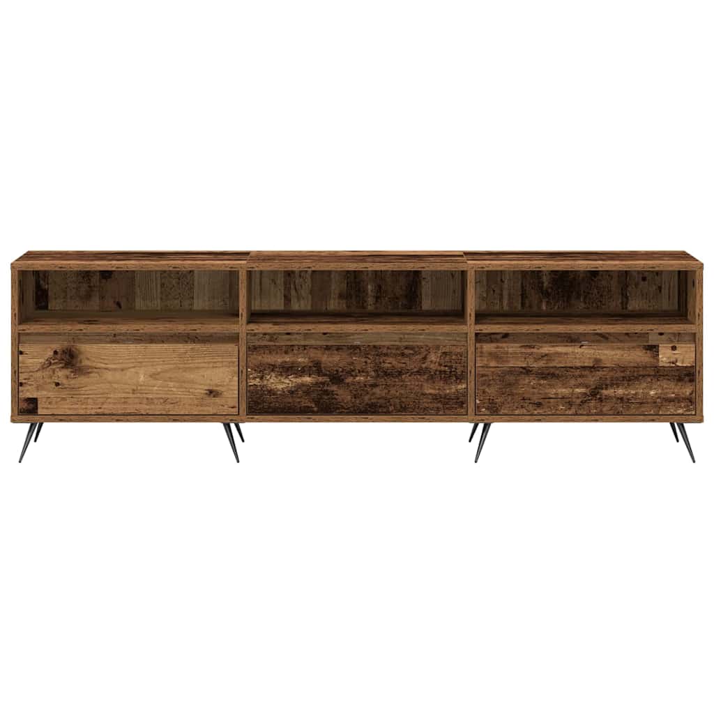TV szekrény 150 x 30 x 44,5 cm Régi fa Szerelt fa