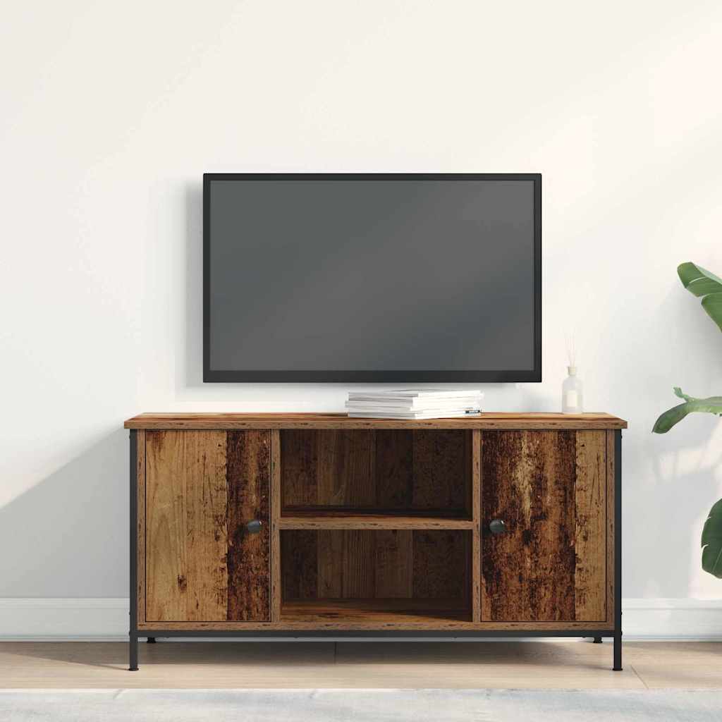 TV szekrény 100 x 40 x 50 cm Régi fa Szerelt fa