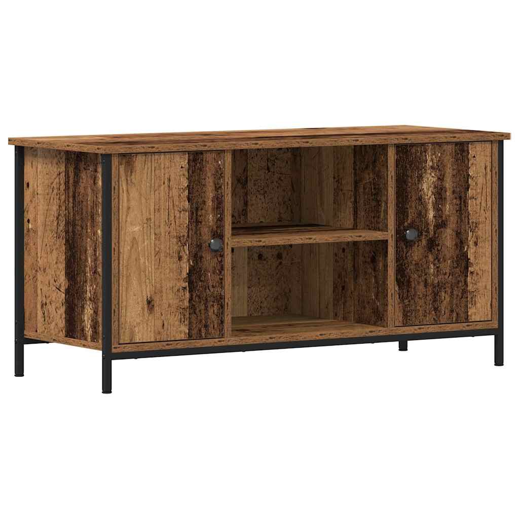 TV szekrény 100 x 40 x 50 cm Régi fa Szerelt fa