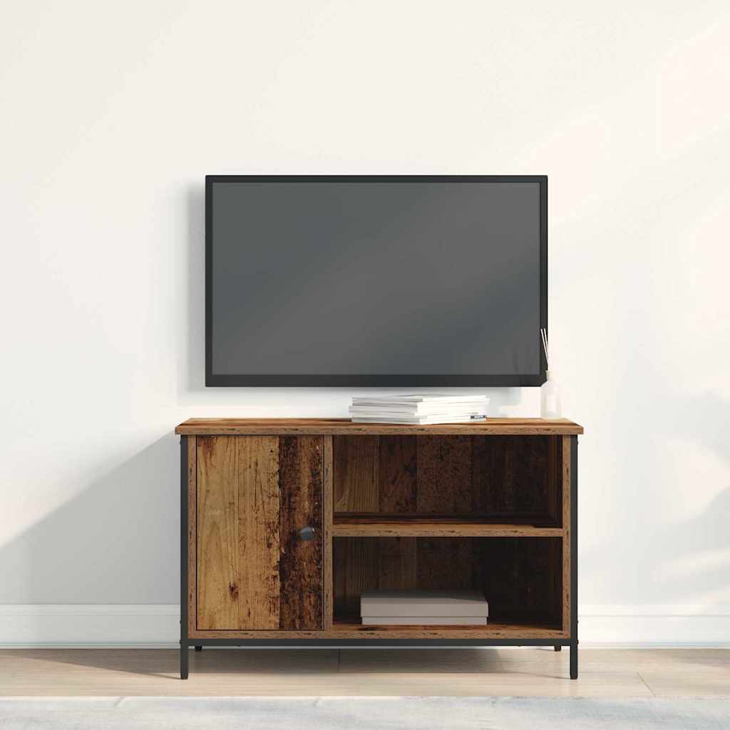 TV szekrény 80 x 40 x 50 cm Régi fa Szerelt fa