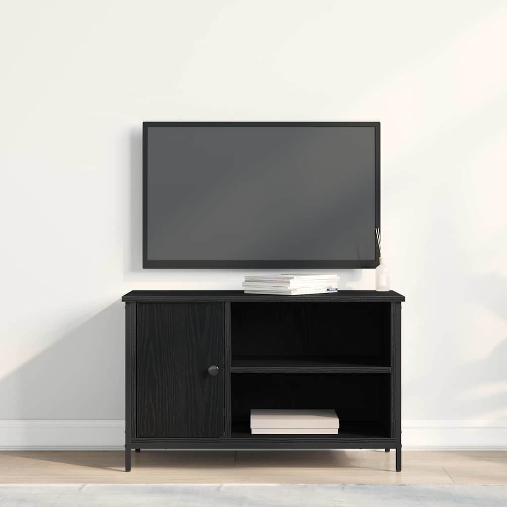 TV szekrény 80 x 40 x 50 cm Musta tammi Szerelt fa