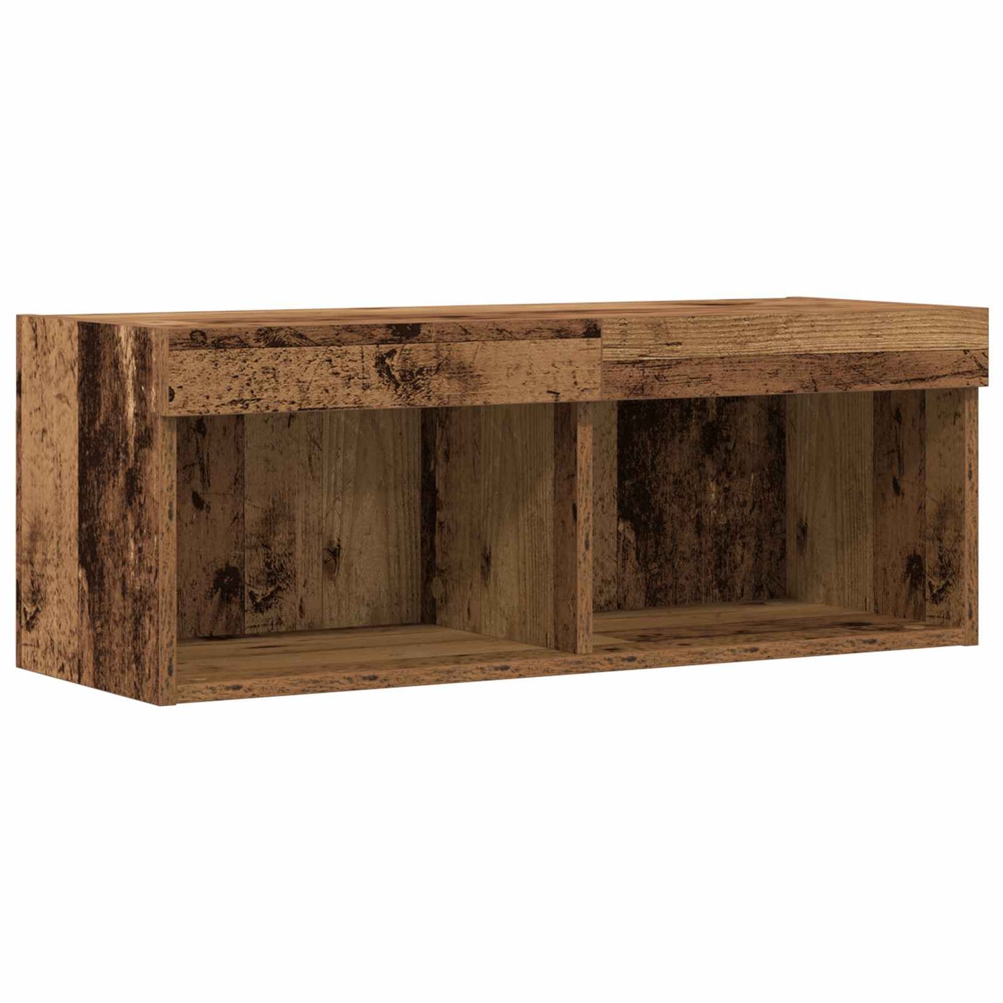 TV szekrény garnitúra 80 x 30 x 30 cm Régi fa Szerelt Fa