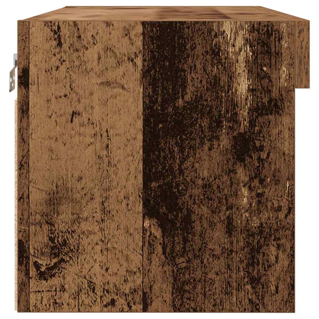 TV szekrény garnitúra 80 x 30 x 30 cm Régi fa Szerelt Fa