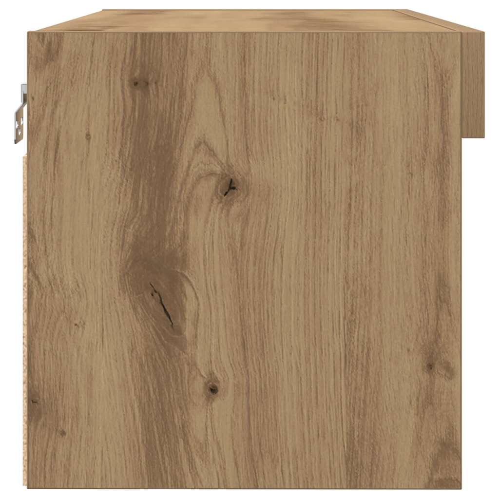 TV szekrény garnitúra 2 pcs Artisan tölgy Szerelt Fa