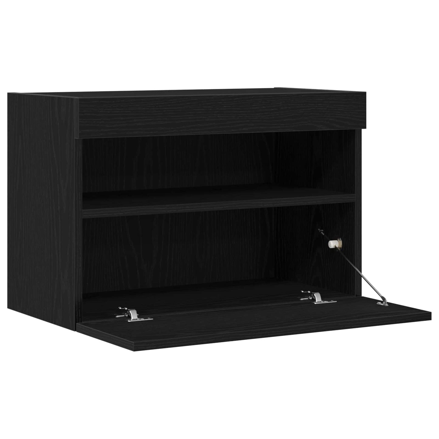 TV Fali Szekrény 60 x 30 x 40 cm Musta tammi Szerelt Fa