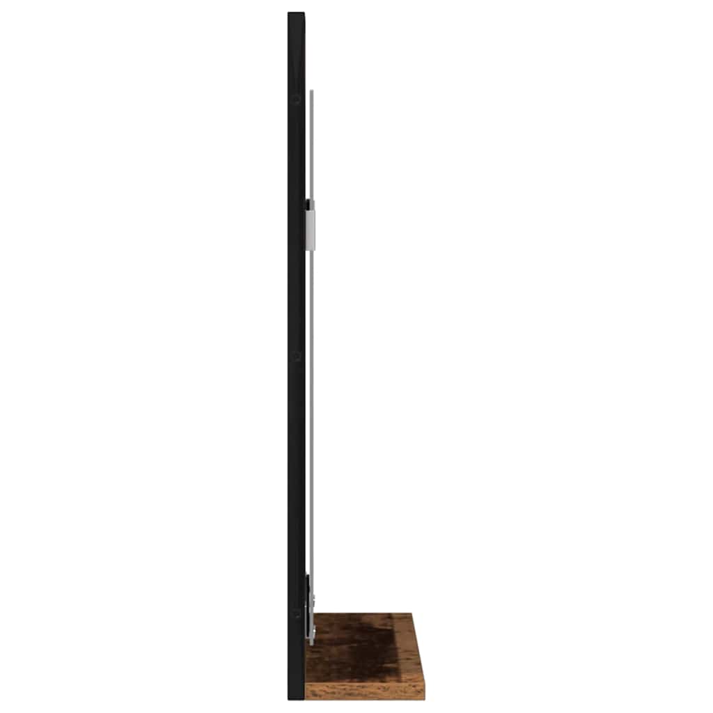 Tükör Régi fa 50 x 12 x 60 cm Üveg és Műszaki Fa