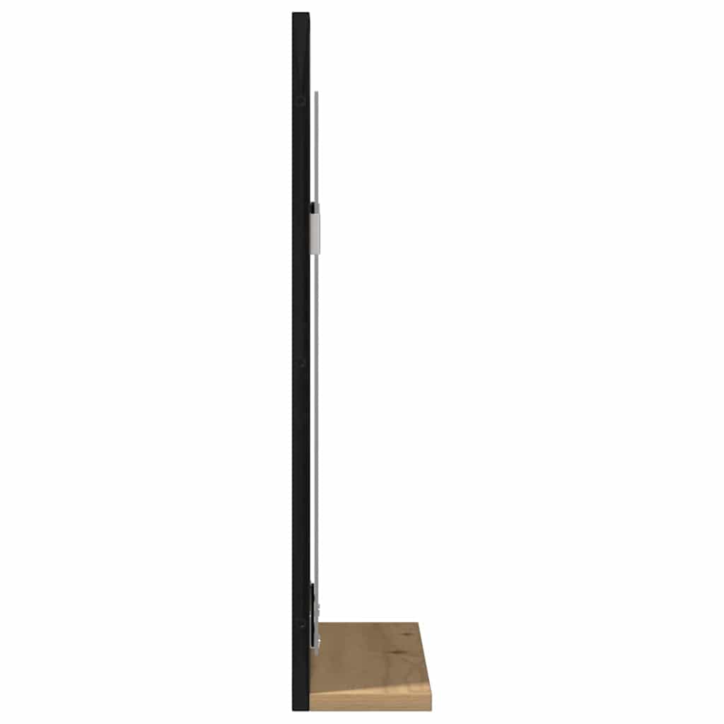 Tükör kézműves tölgy 50 x 12 x 60 cm Üveg és Műszaki Fa