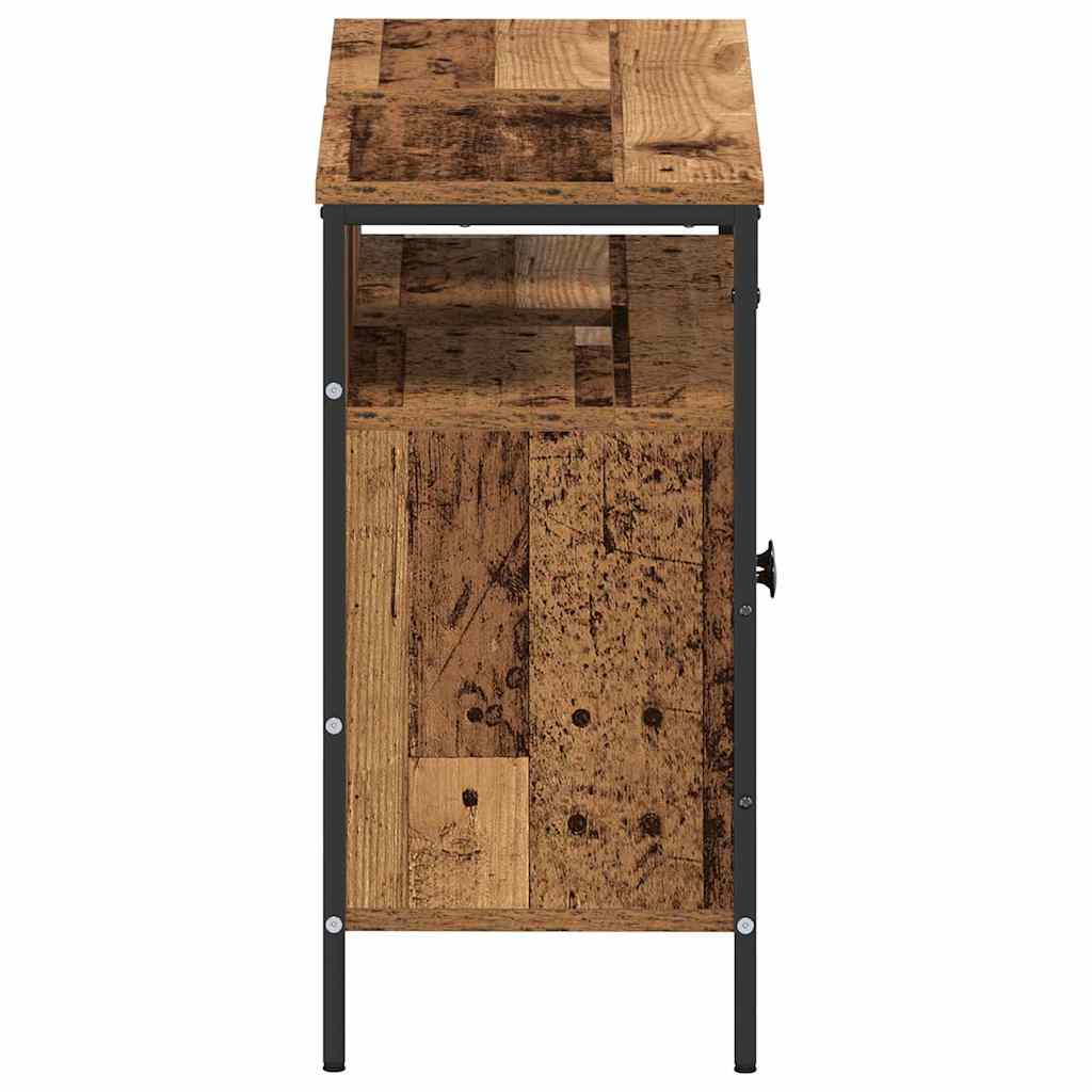 Fürdőszobai mosdószekrény Régi fa 80 x 30 x 60 cm Szerelt Fa
