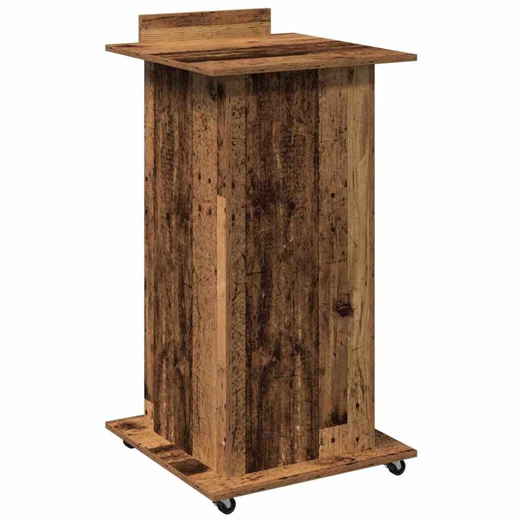 Pódium Öreg fa Szerelt Fa 55 x 55 x 107 cm
