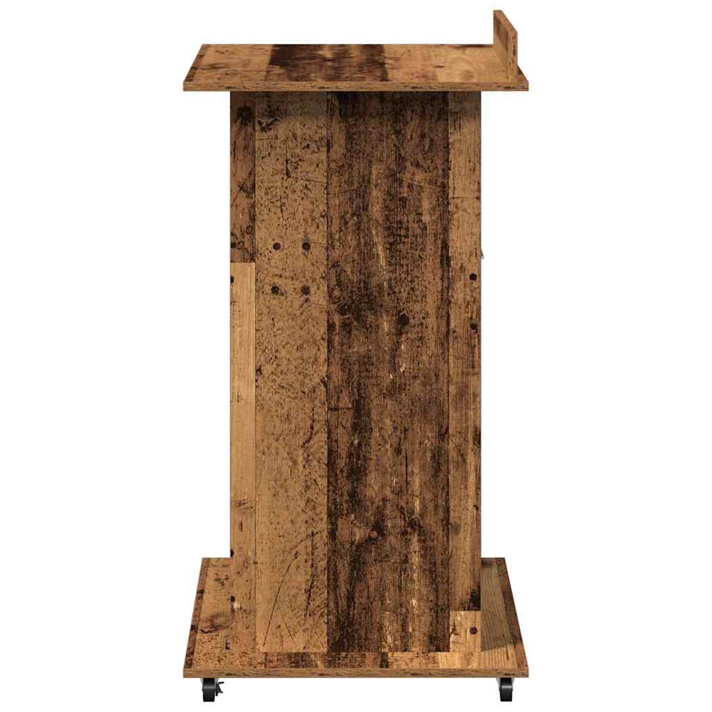 Pódium Öreg fa Szerelt Fa 55 x 55 x 107 cm
