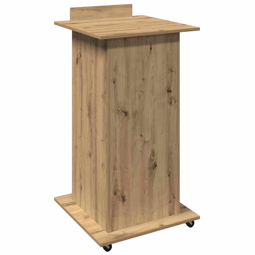 Pódium Artisan tölgy Szerelt Fa 55 x 55 x 107 cm