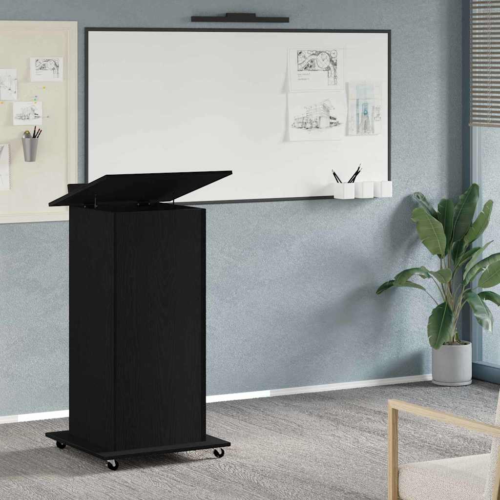 Pódium Fekete tölgy Szerelt Fa 55 x 55 x 107 cm