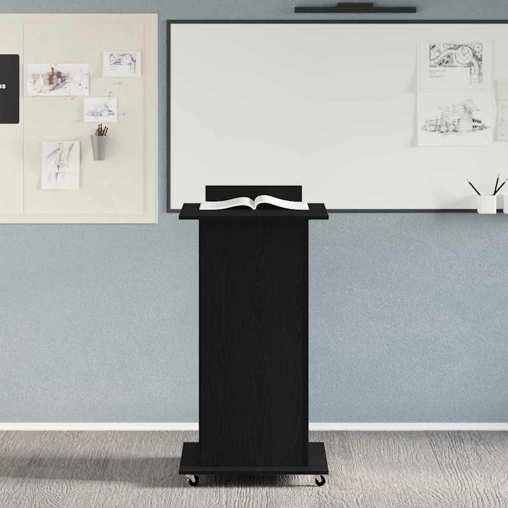 Pódium Fekete tölgy Szerelt Fa 55 x 55 x 107 cm