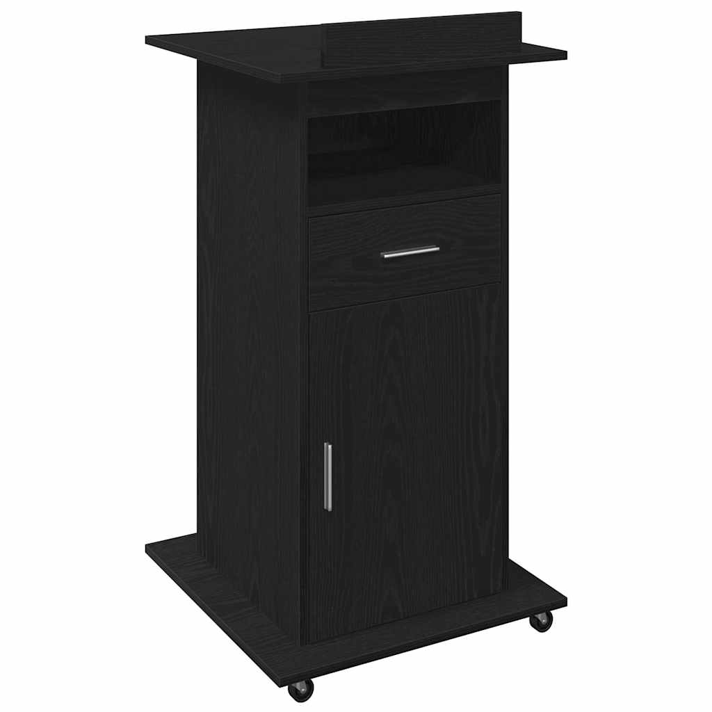 Pódium Fekete tölgy Szerelt Fa 55 x 55 x 107 cm