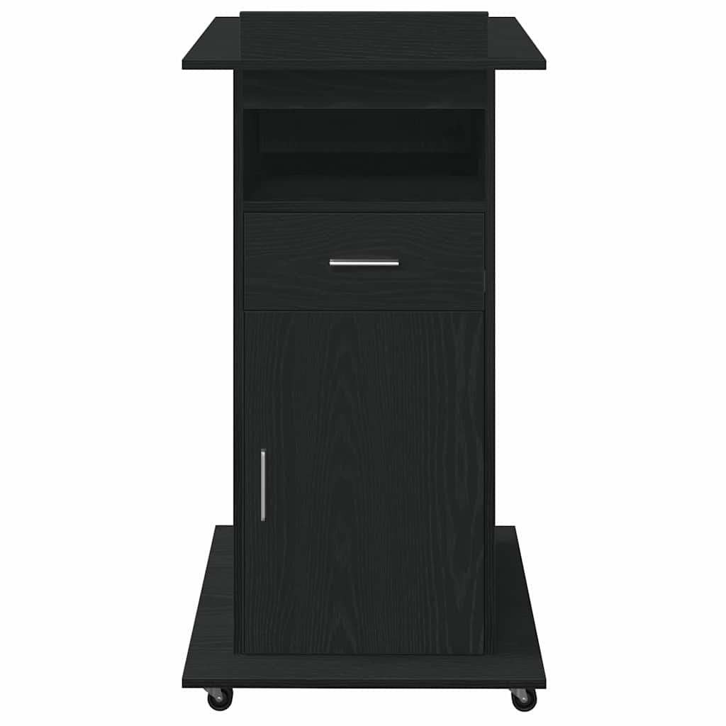 Pódium Fekete tölgy Szerelt Fa 55 x 55 x 107 cm