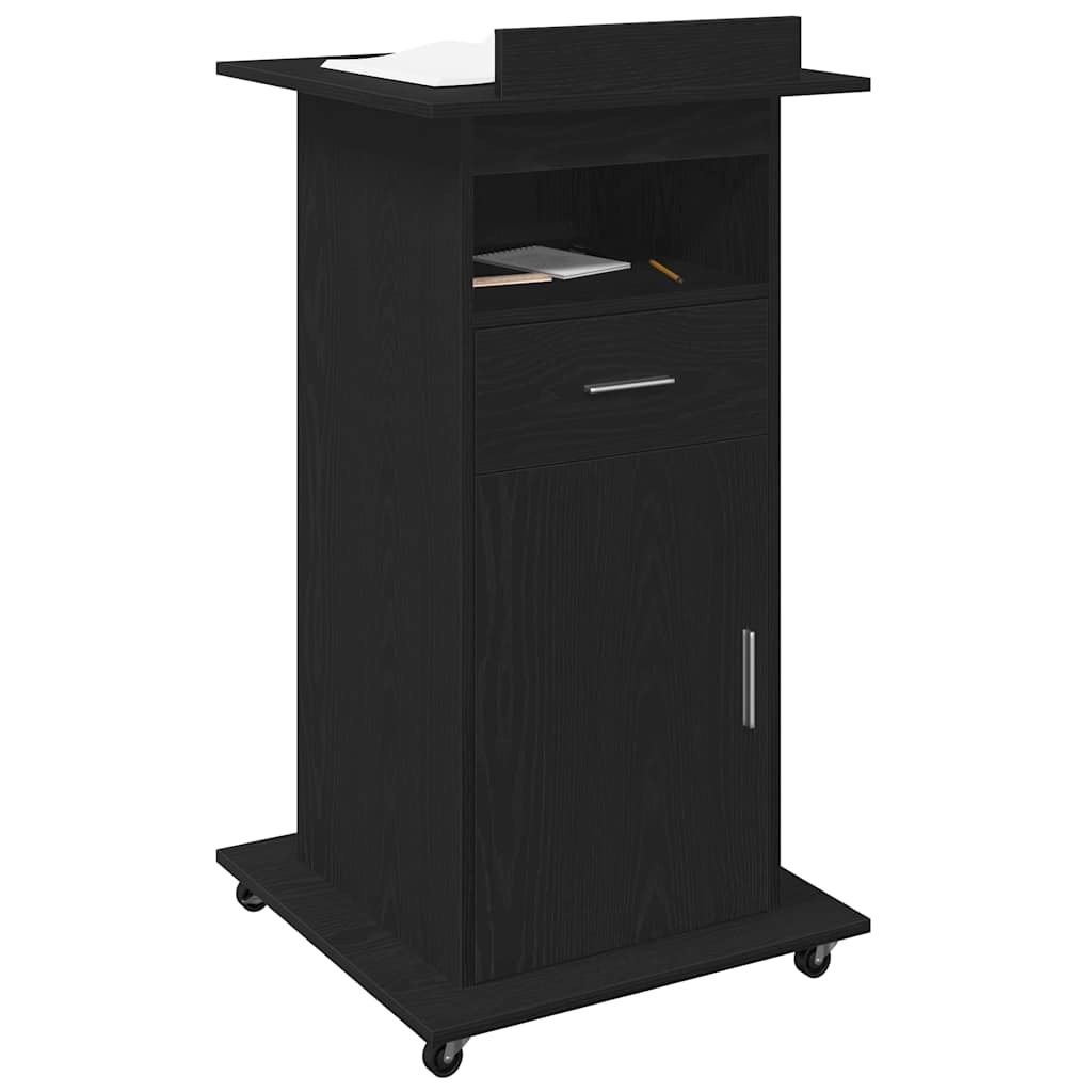 Pódium Fekete tölgy Szerelt Fa 55 x 55 x 107 cm