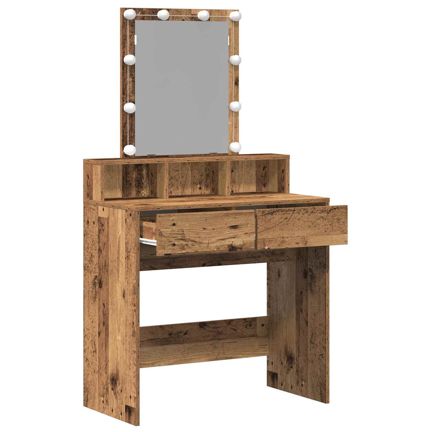 Sminktükör Öreg fa 80 x 41 x 144,5 cm Szerelt Fa