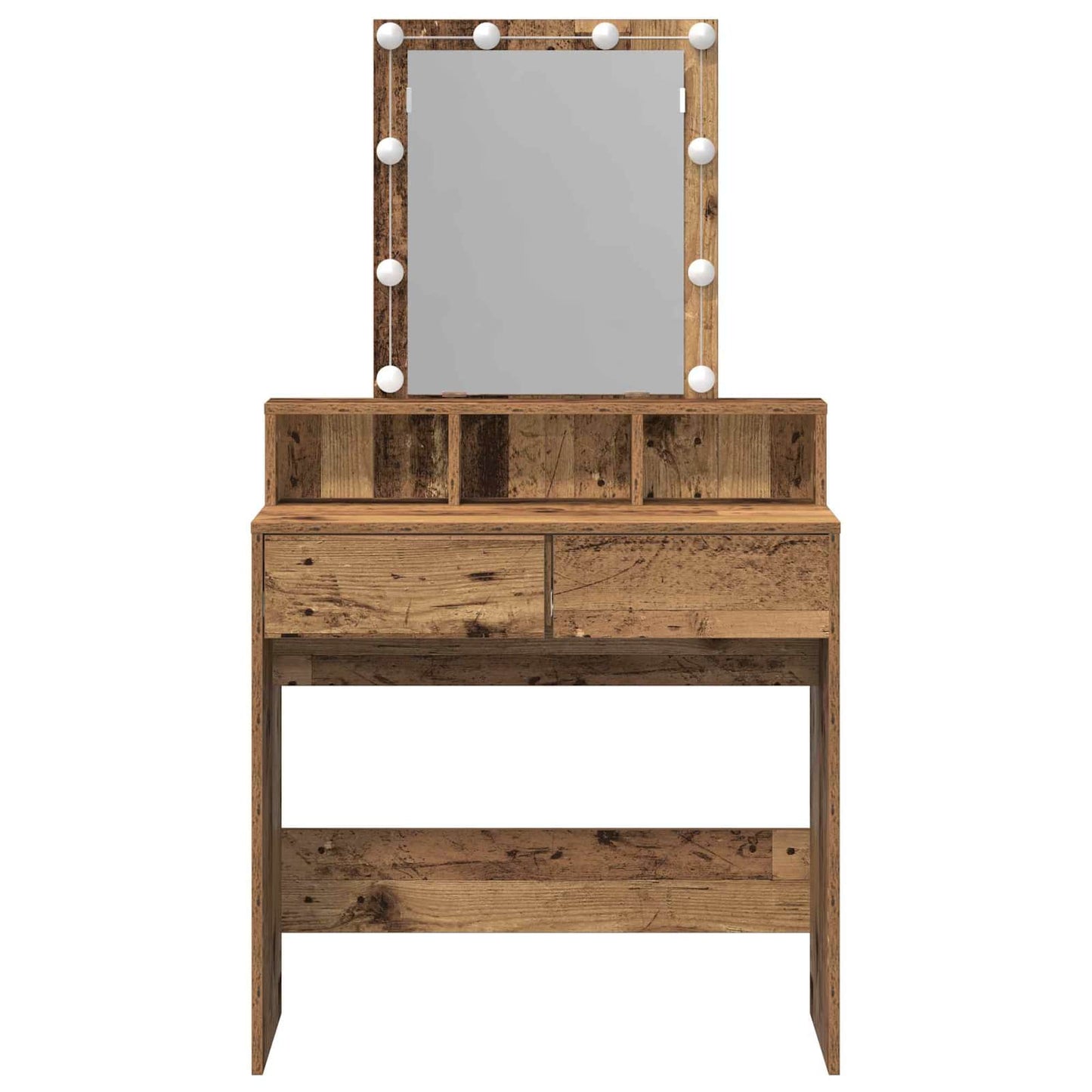 Sminktükör Öreg fa 80 x 41 x 144,5 cm Szerelt Fa